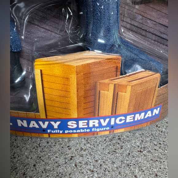 1997 G.I. Joe U.S. Navy Serviceman Fully Posable Figure NWT - Picture 13 of 16